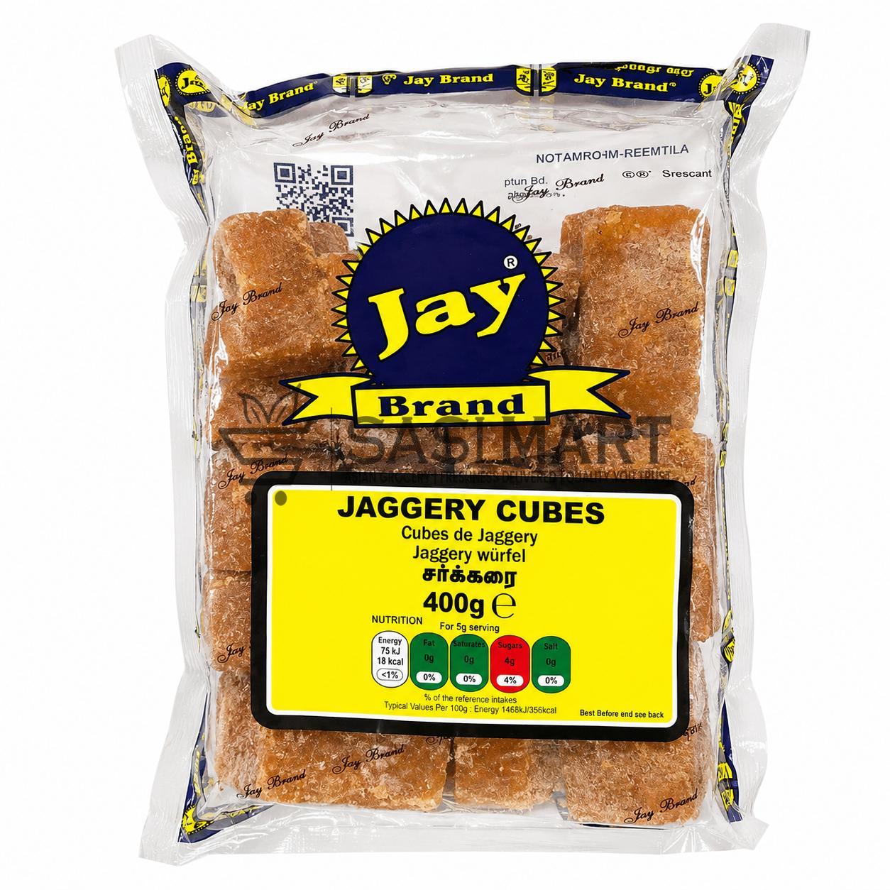 JAY JAGGERY CUBES (400g)