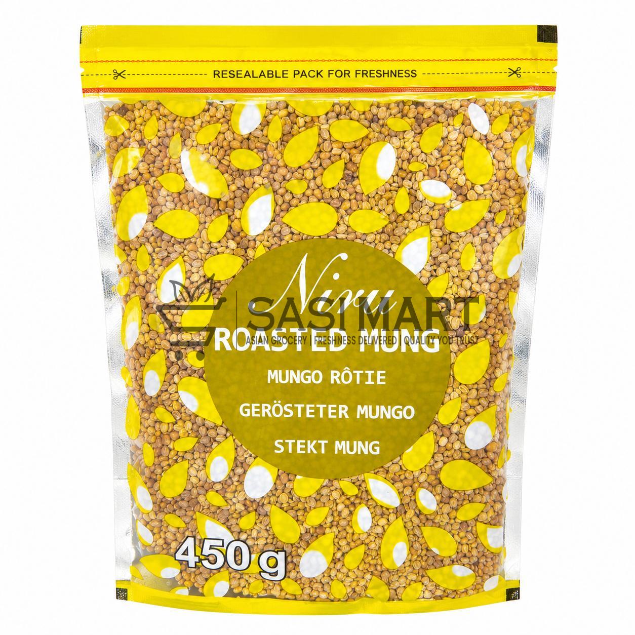 NIRU ROASTED MUNG 450G