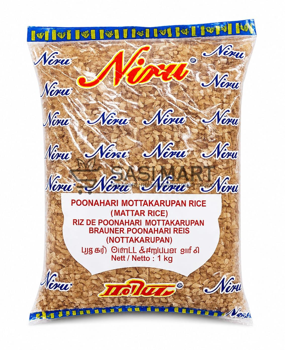 Niru Poonahari Mottakarupan Rice (1kg)