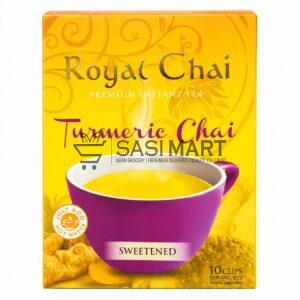 ROYAL CHAI TURMERIC CHAI(SWEETENED) -10CUPS